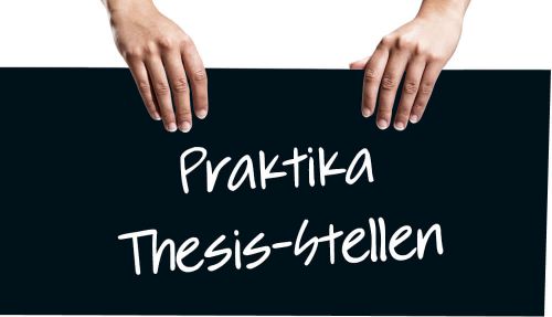 Praktika / Thesis-Stelle